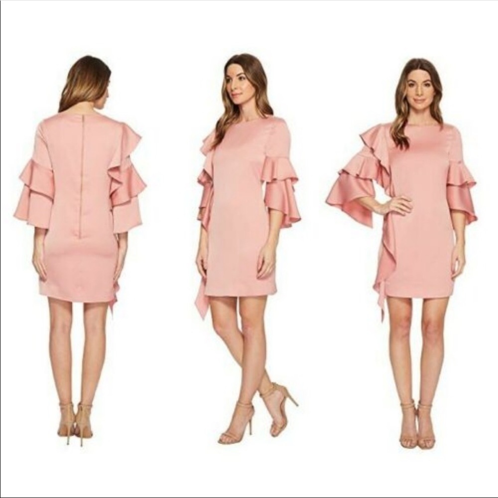 Ted Baker | Eicio Ruffle Frill Detail Tunic Dress
